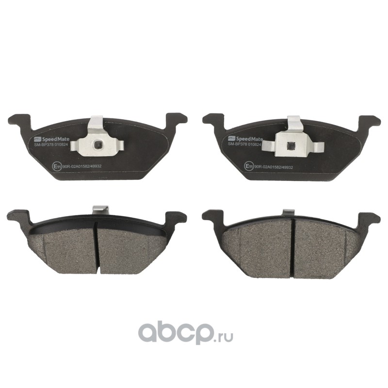 SMBP378 SPEEDMATE Колодки тормозные VW Polo (RUS),Jetta (VI,BU3),Beetle SKODA Octavia I,Fabia I,II,III,IV,Rapid