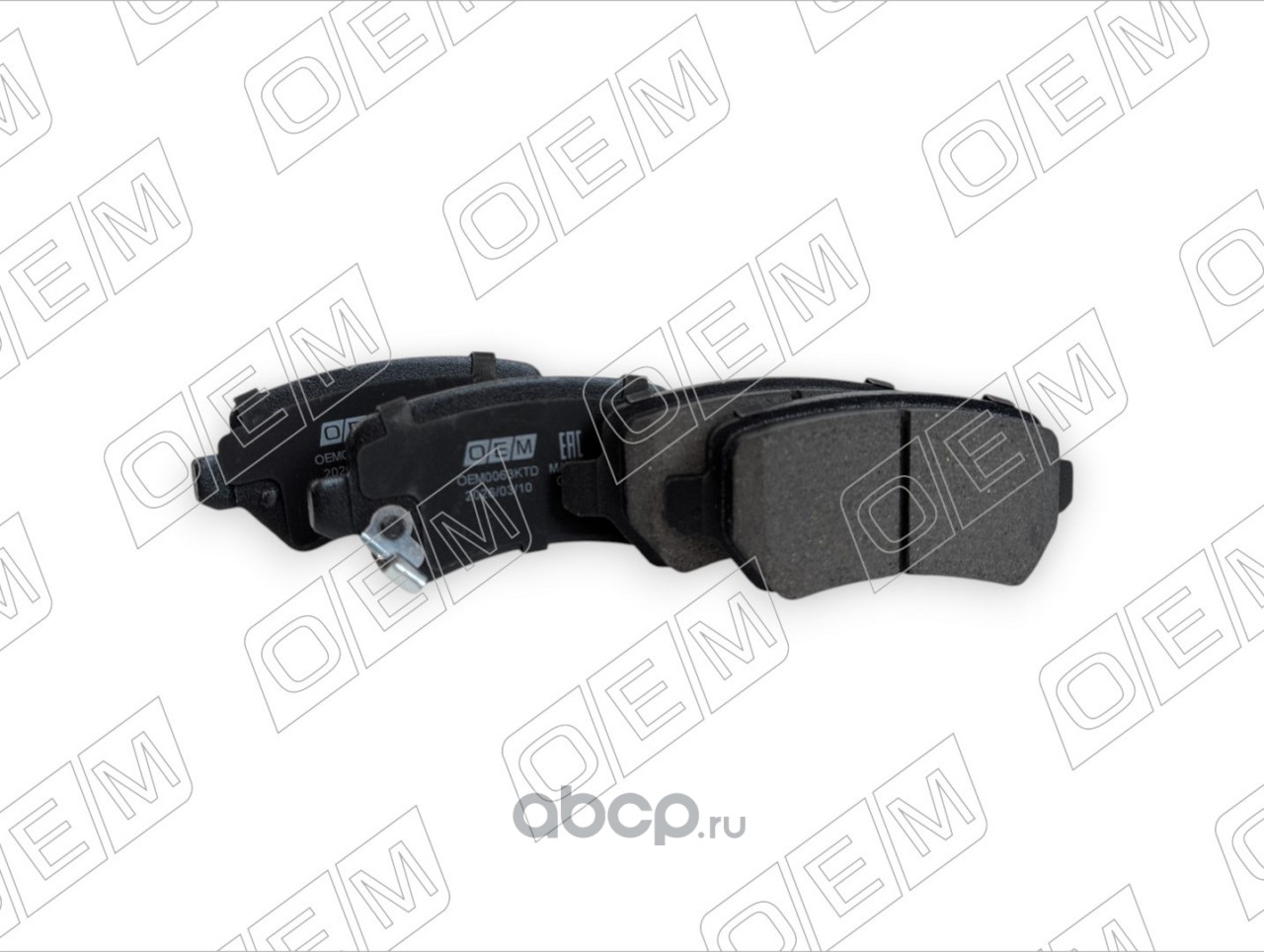OEM0063KTD O.E.M. Колодки тормозные дисковые задние Opel Astra 1998-2004