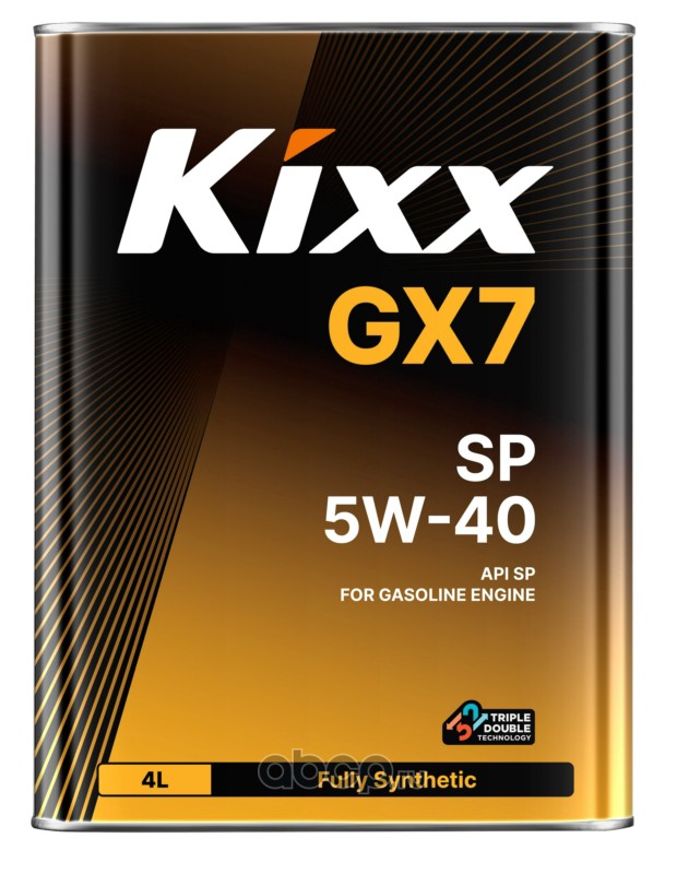 Масло моторное синтетика Kixx GX7 SP 5W-40 4 л. KIXX L215444TR1