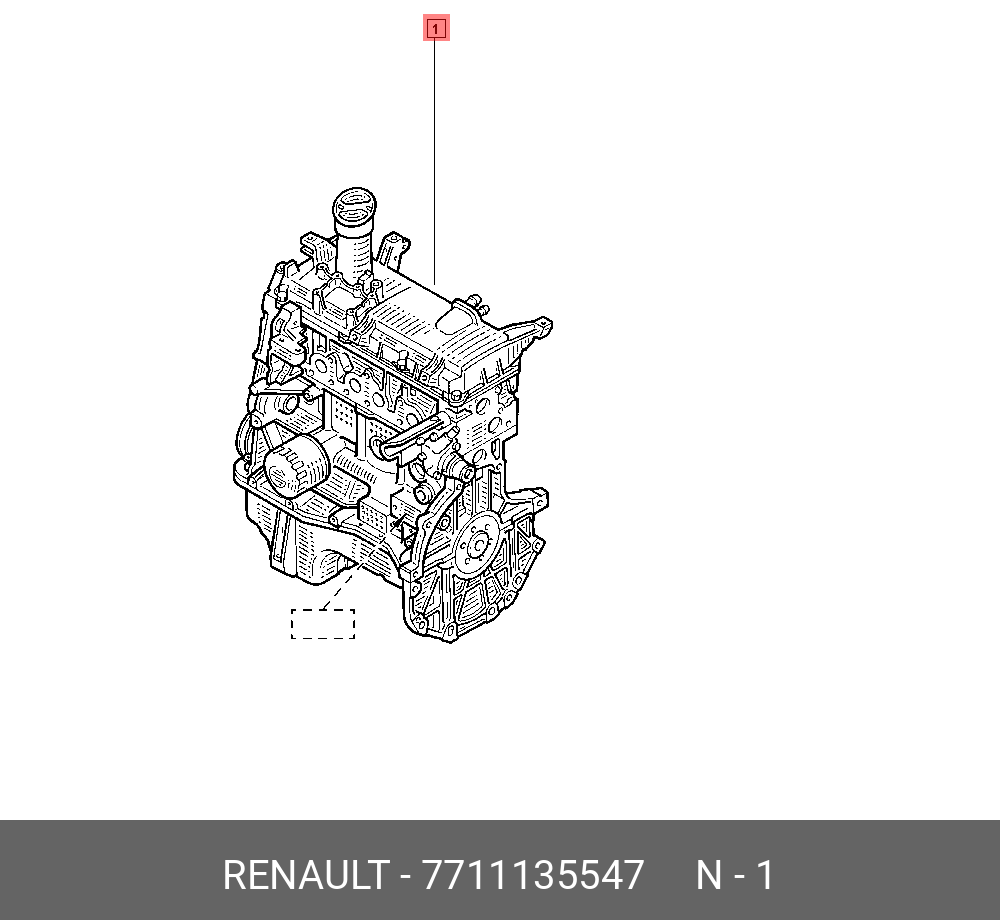 7711135547 RENAULT -
