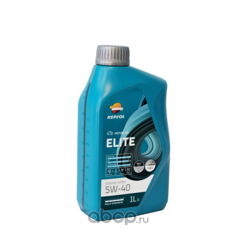 60236R REPSOL Масло моторное синтетика ELITE COSMOS A3/B4 5W-40 1л.