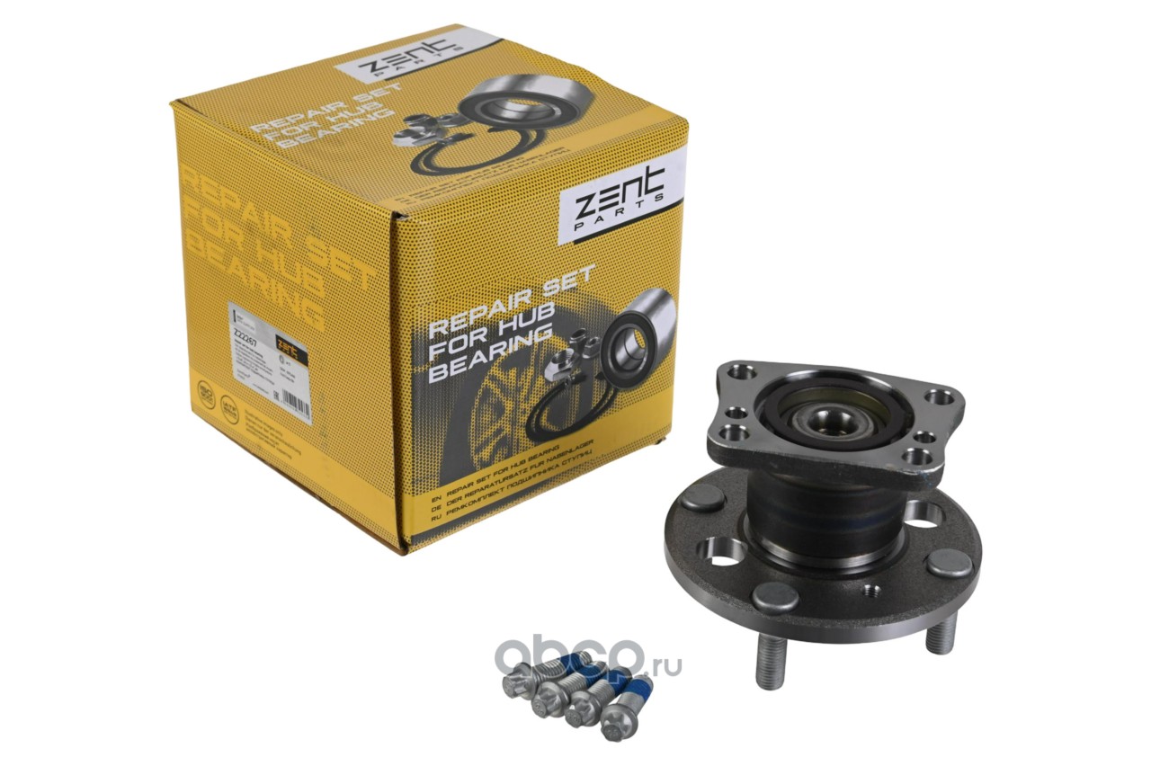 Z22267 ZENTPARTS ступица! в сборе с подш., задняя с ABS (1675466) Ford Fiesta 10>