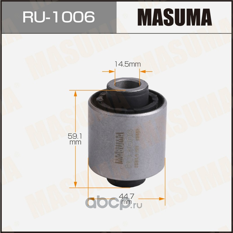 RU1006 MASUMA Сайлентблок KIA CEED I 09-12 rear