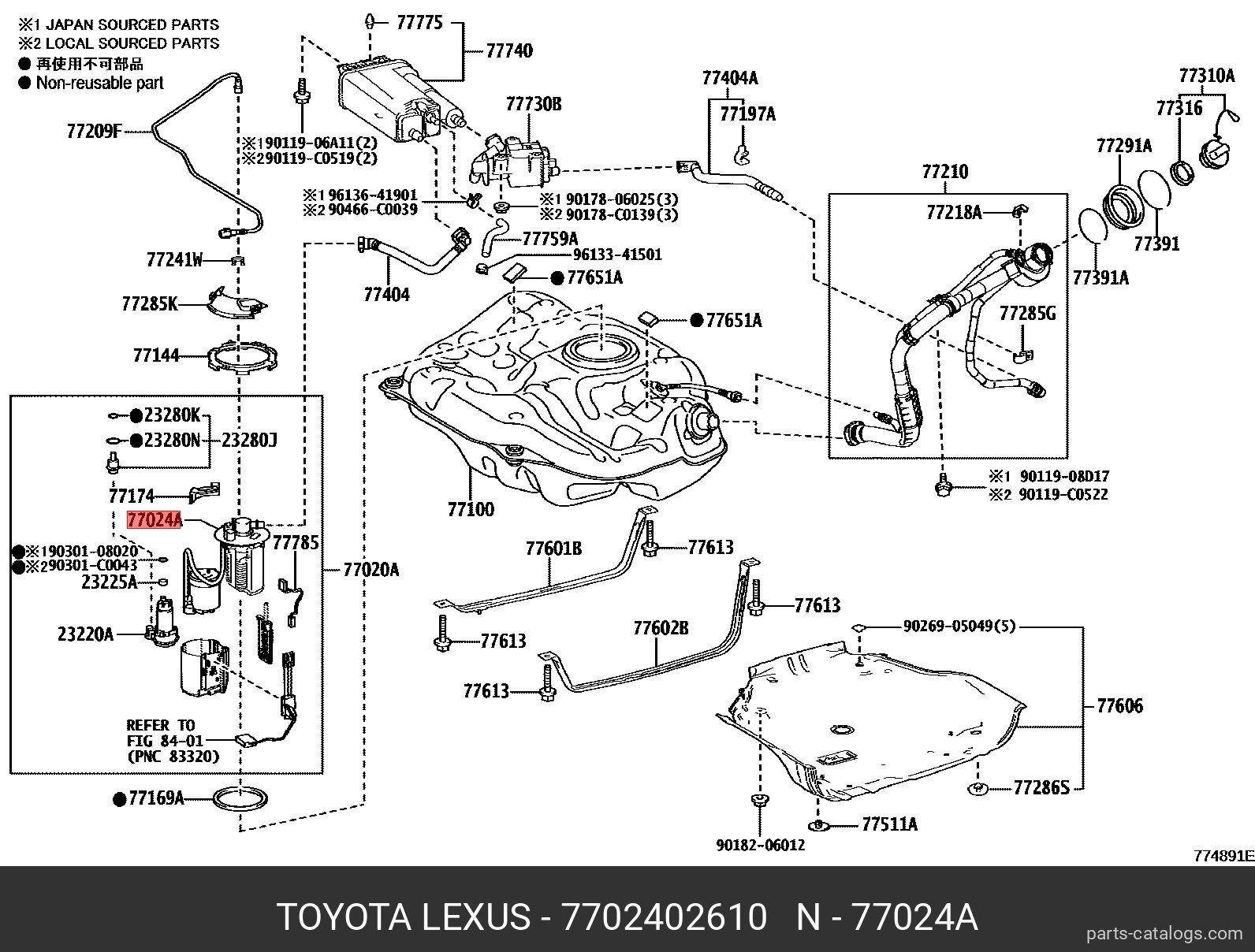 7702402610 TOYOTA Деталь