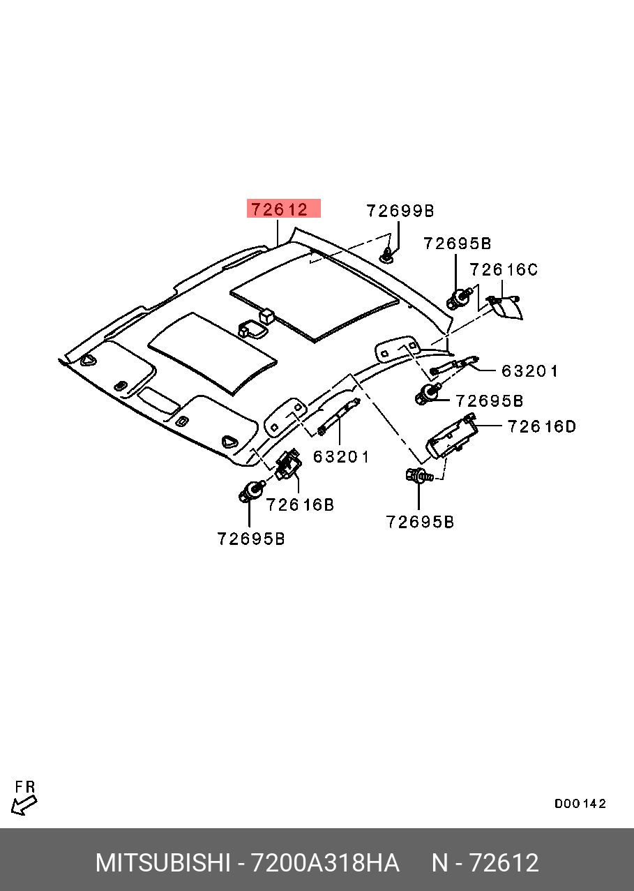 7200A318HA MITSUBISHI 