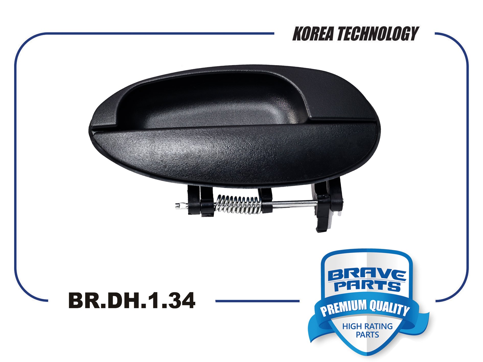 Ручка двери наружная задняя правая 96507790 BR.DH.1.34 Chevrolet Matiz Spark 01 BRAVE BRDH134