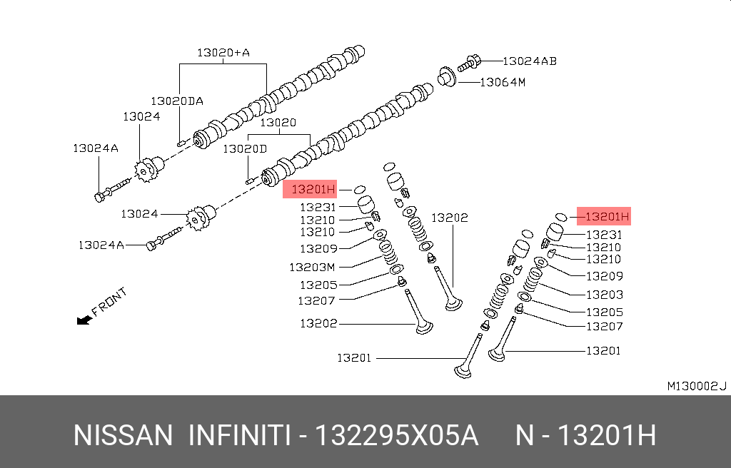 132295X05A NISSAN ШАЙБА ТОЛКАТЕЛЯ КЛАП