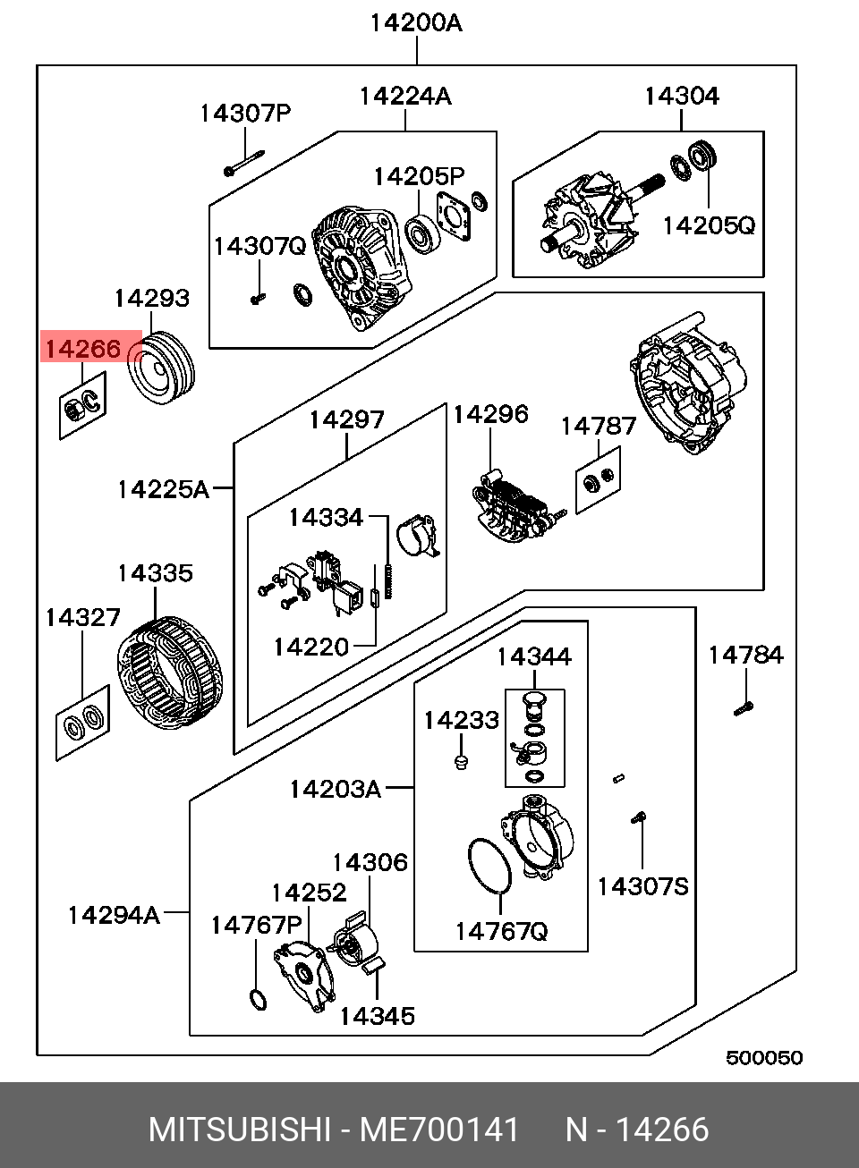 ME700141 MITSUBISHI -