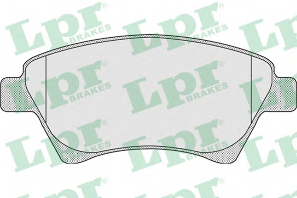 05P911 LPR/AP Комплект тормозных колодок, дисковый тормоз