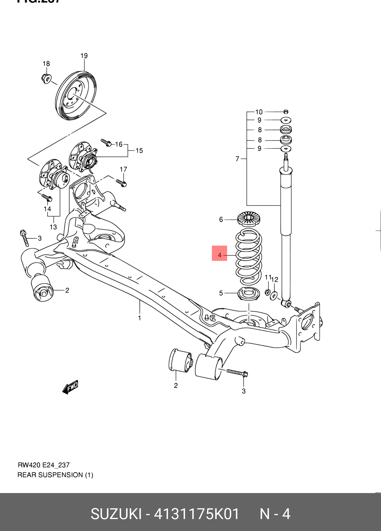 4131175K01 SUZUKI -