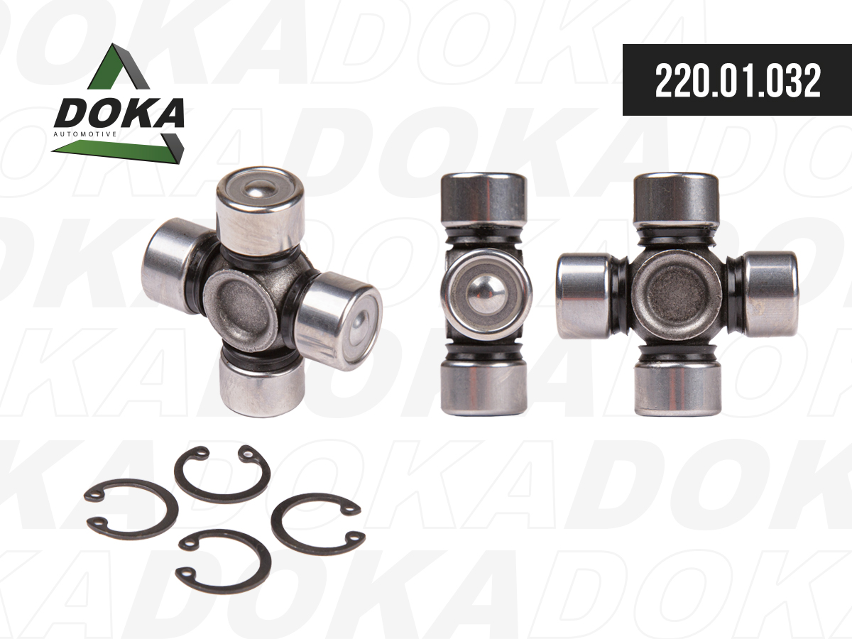 Крестовина кардана тяги кулисы; 19x48 DOKA AUTOMOTIVE 22001032