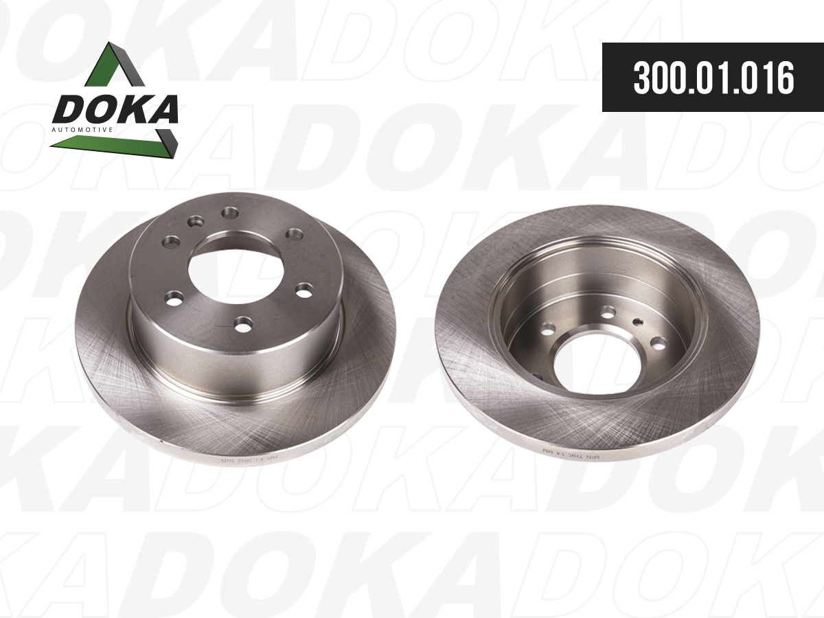Диск тормозной DOKA AUTOMOTIVE 30001016
