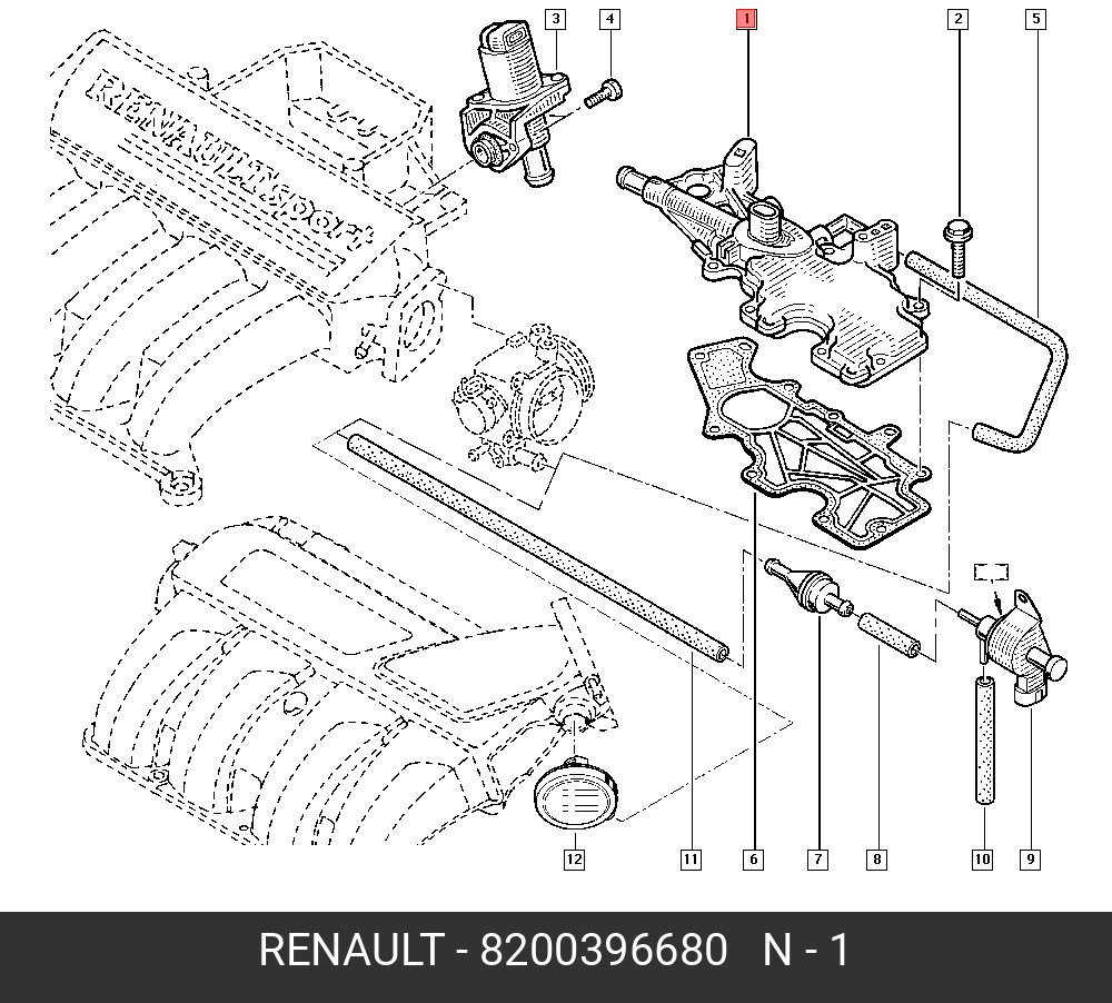 8200396680 RENAULT 