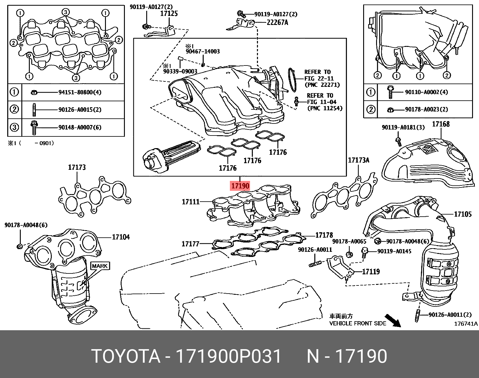 171900P031 TOYOTA 