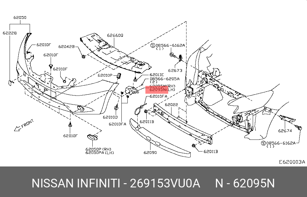 269153VU0A NISSAN 