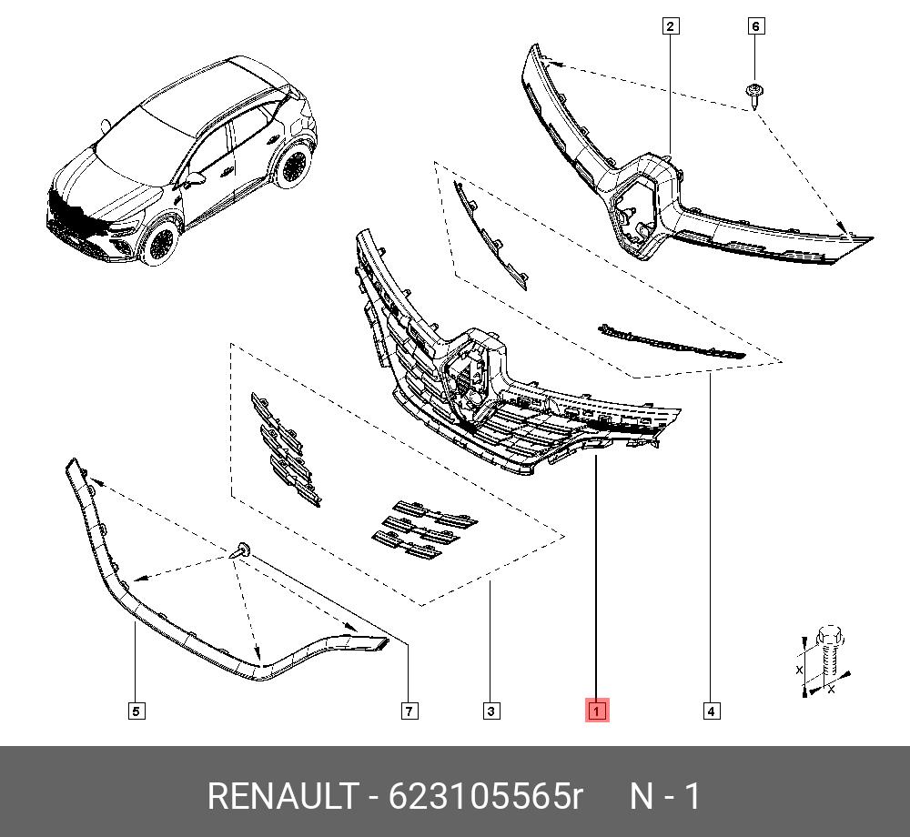 623105565R RENAULT 