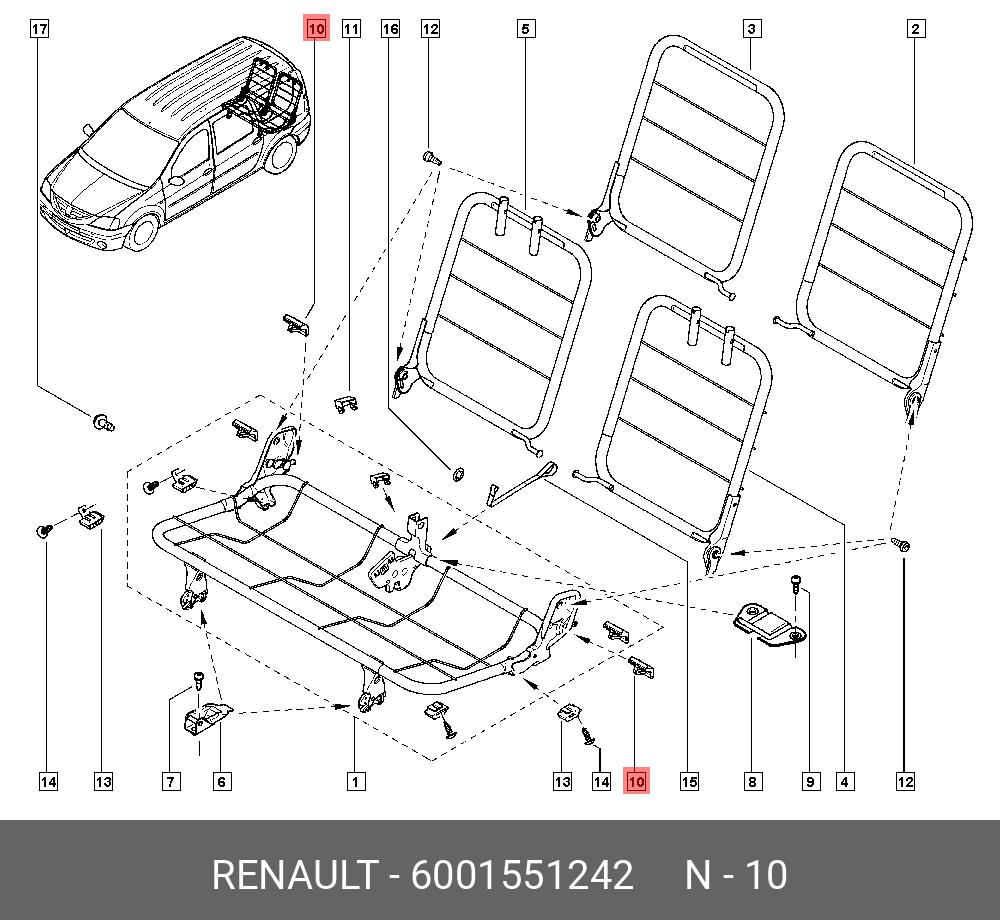 6001551242 RENAULT 