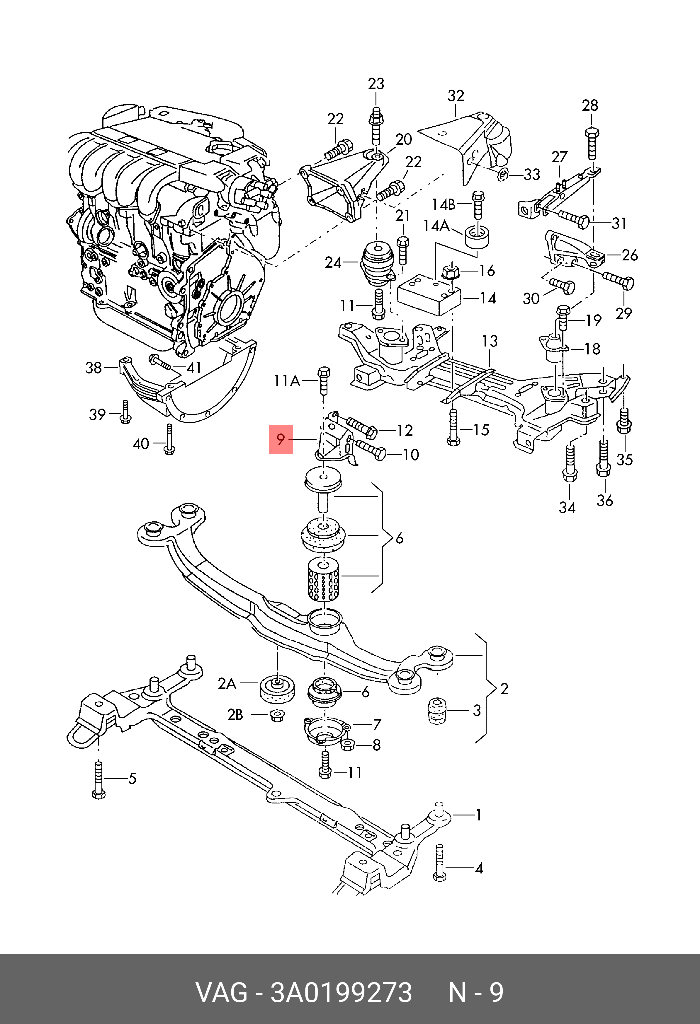 3A0199273 VAG 