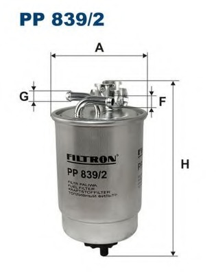 PP8392 FILTRON Фильтр топливный Filtron