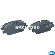 BPZ1142BD KRAUF Колодки тормозные дисковые