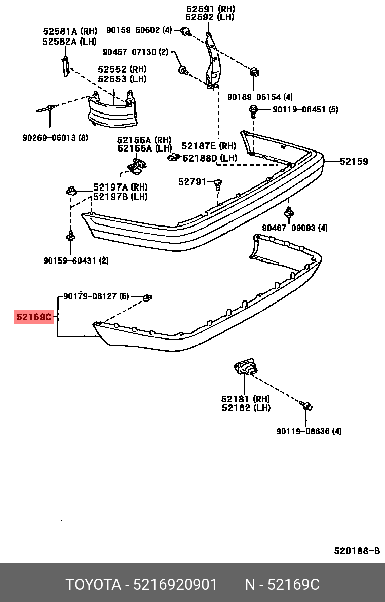 5216920901 TOYOTA 