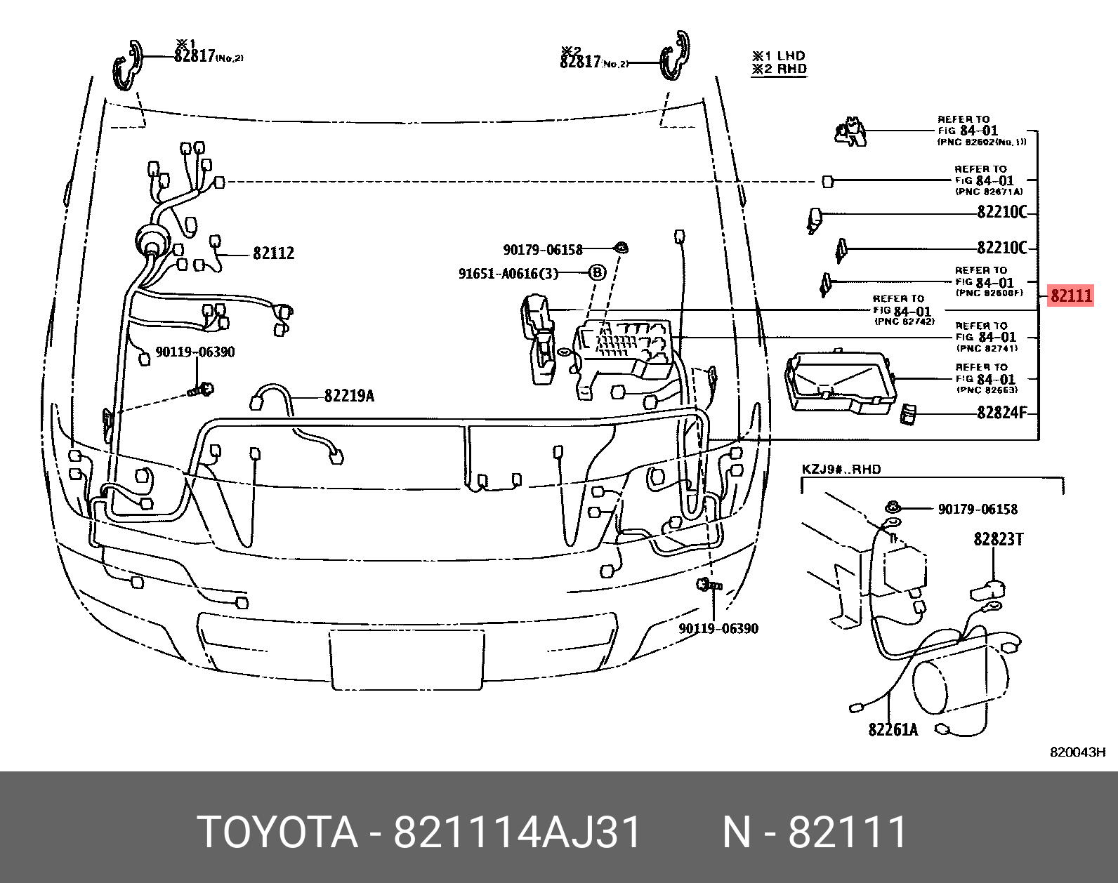 821114AJ31 TOYOTA -