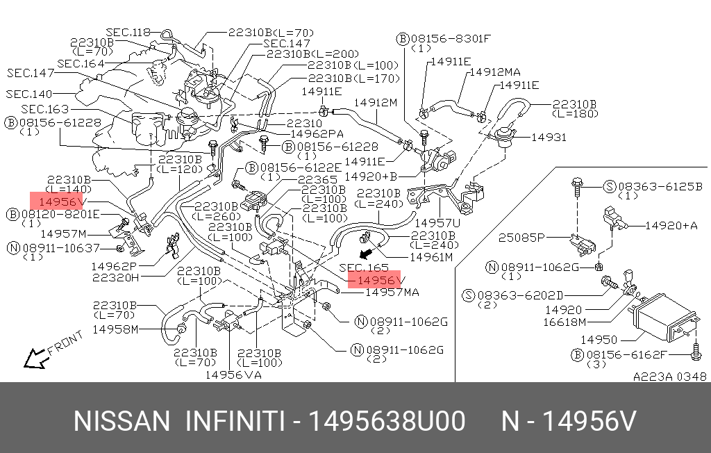 1495638U00 NISSAN 