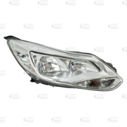 SHL1005R СТАРТВОЛЬТ Фара для автомобилей Ford Focus III (11-) (головного света) галоген, электрический корректор, цвет рамы: хром, правая
