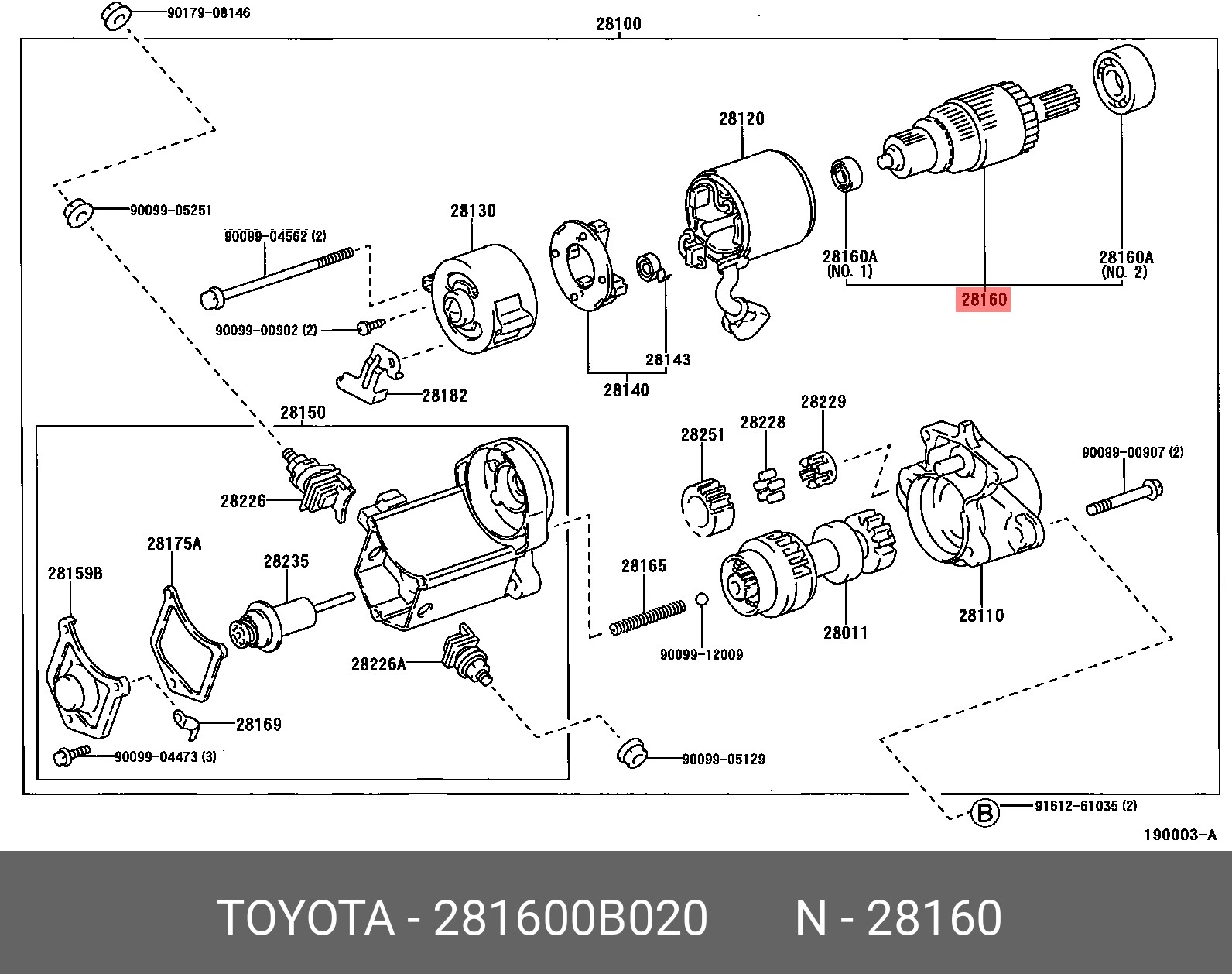 281600B020 TOYOTA -