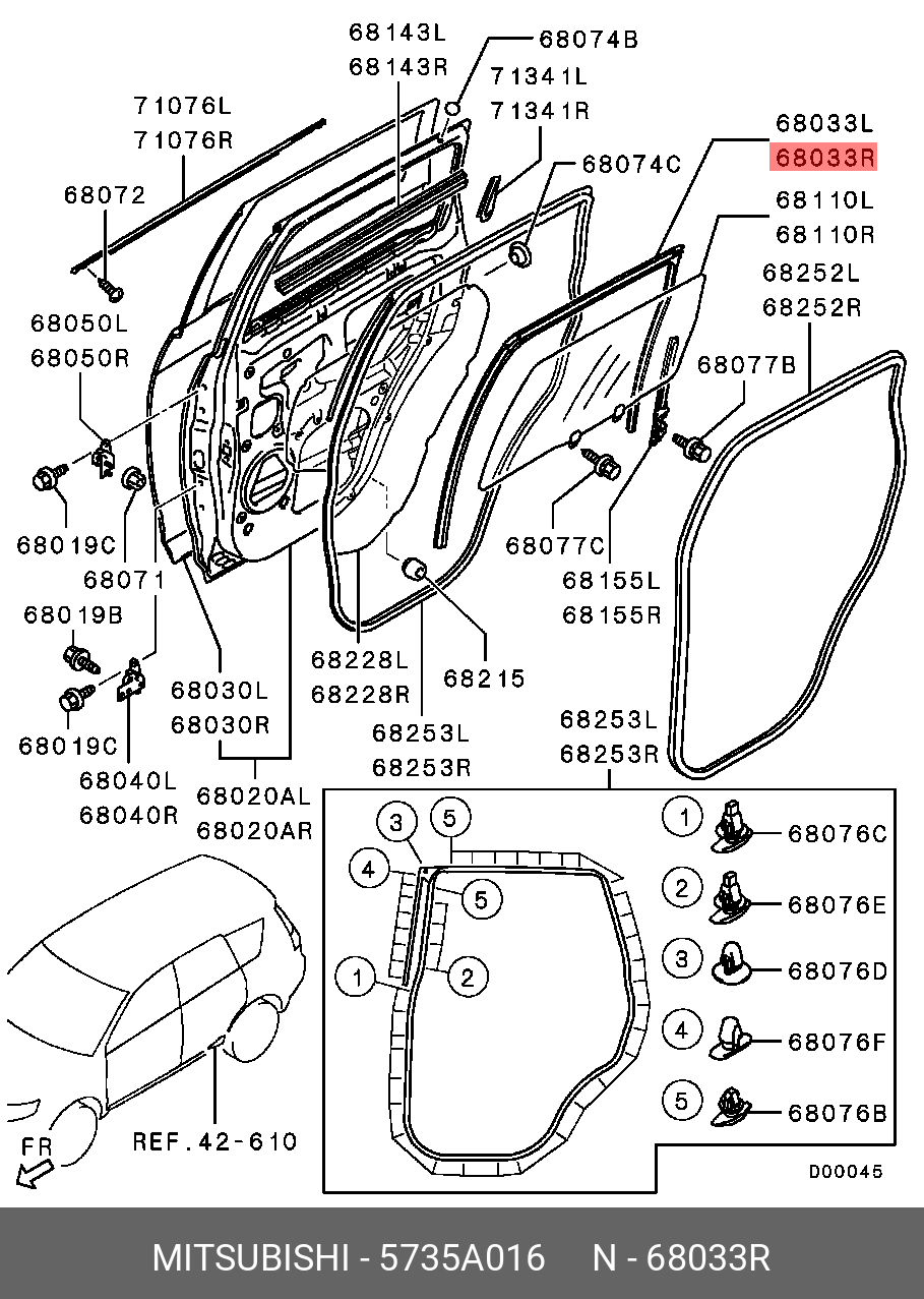 5735A016 MITSUBISHI -