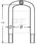04502400A PE AUTOMOTIVE Стремянка рессоры