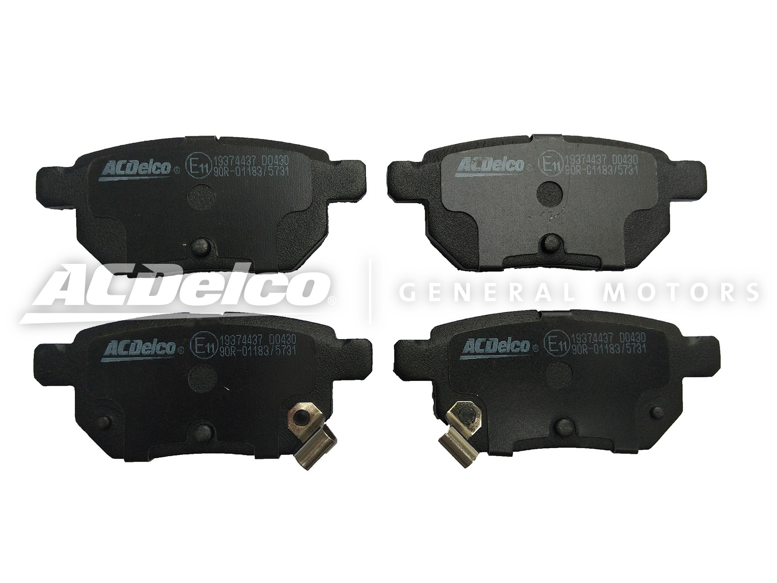 19374437 ACDELCO ACDelco GM Advantage Колодки тормозные задние