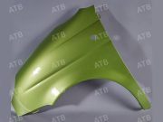 крыло Daewoo Matiz 1 2000-2015 рестайлинг Зелено яблоко 38U переднее левое под пов. ATB ATB 1ADM103AFL38U
