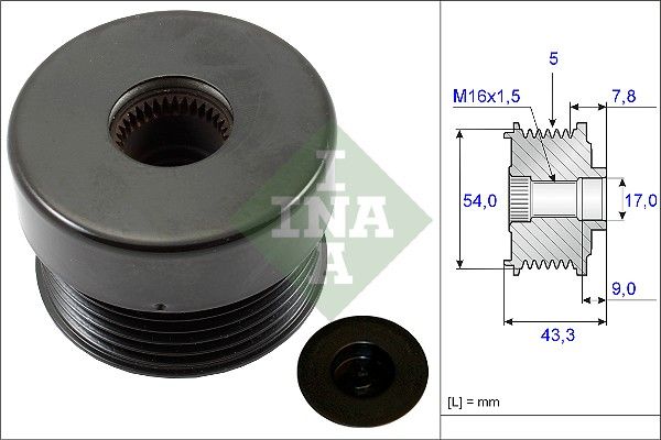 535017210 LUK Механизм свободного хода генератора