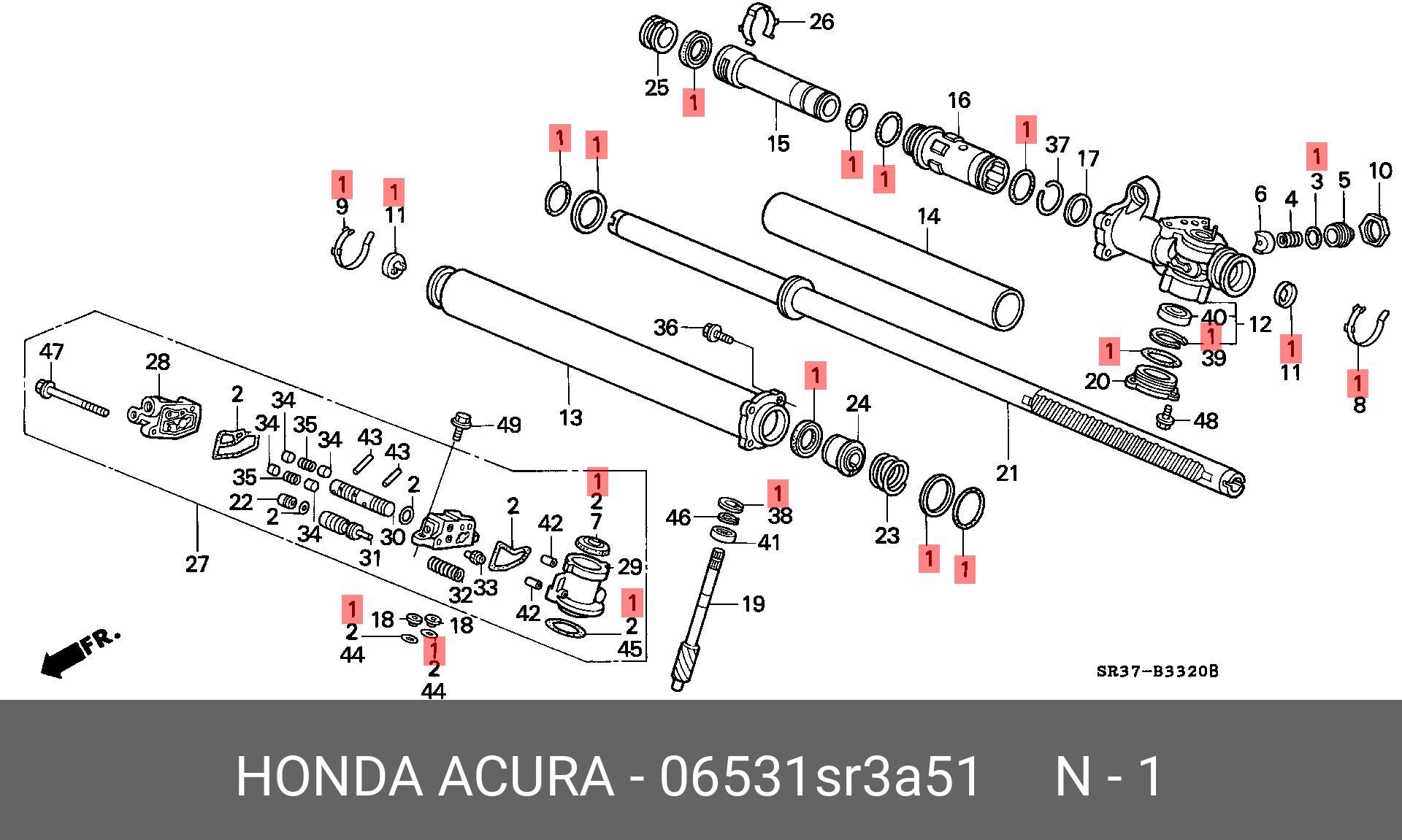 06531SR3A51 HONDA 06531SR3A51 HONDA