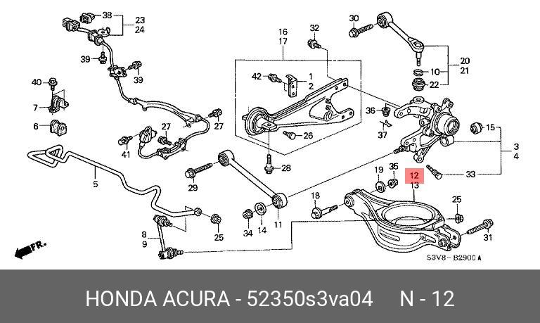 52350S3VA04 HONDA 
