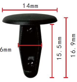 AK1113704 AUTOKREP Клипса
