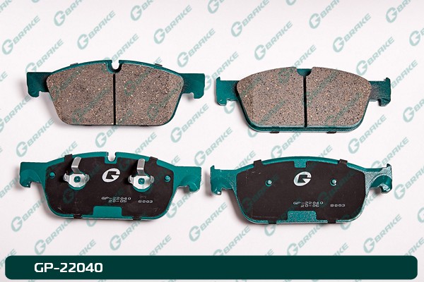 GP22040 GBRAKE Колодки тормозные дисковые