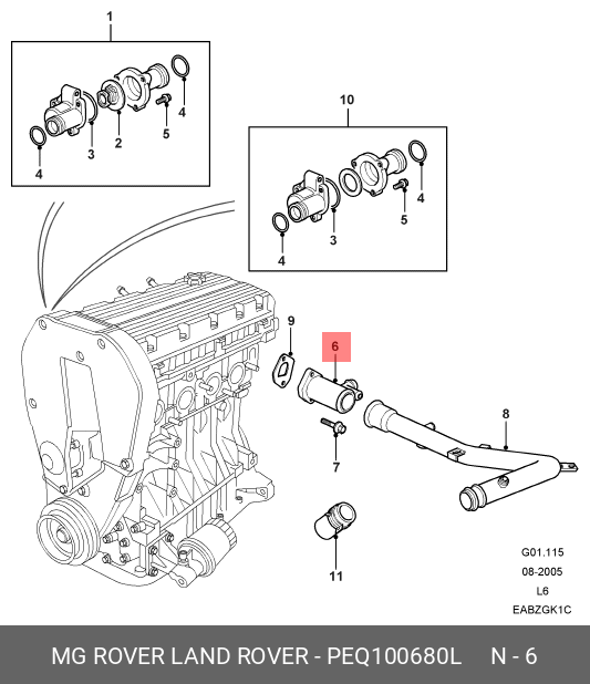 PEQ100680L LAND ROVER WINKELSTUECK,WINKELSTUECK PEQ100680L LAND ROVER WINKELSTUECK,WINKELSTUECK