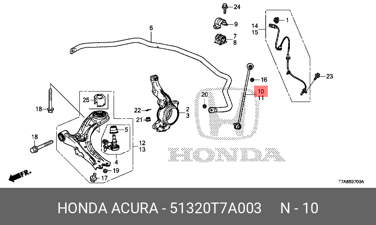 51320T7A003 HONDA 