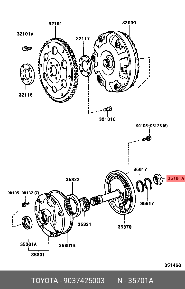 9037425003 DAIHATSU 
