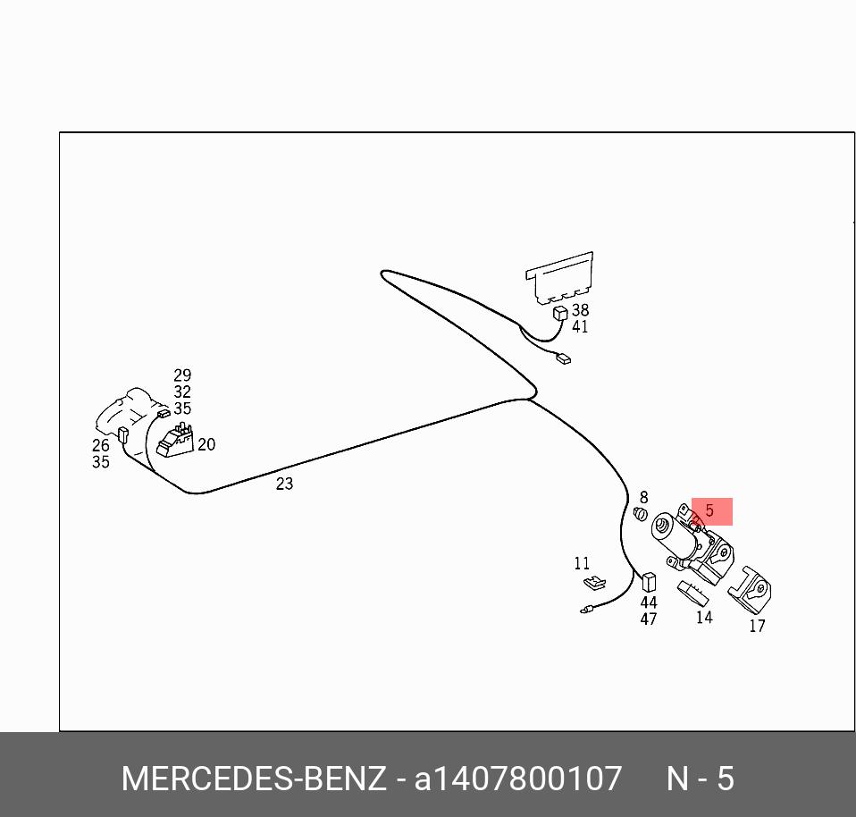 A1407800107 MERCEDES-BENZ двигатель