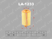 LA1233 LYNX Фильтр воздушный