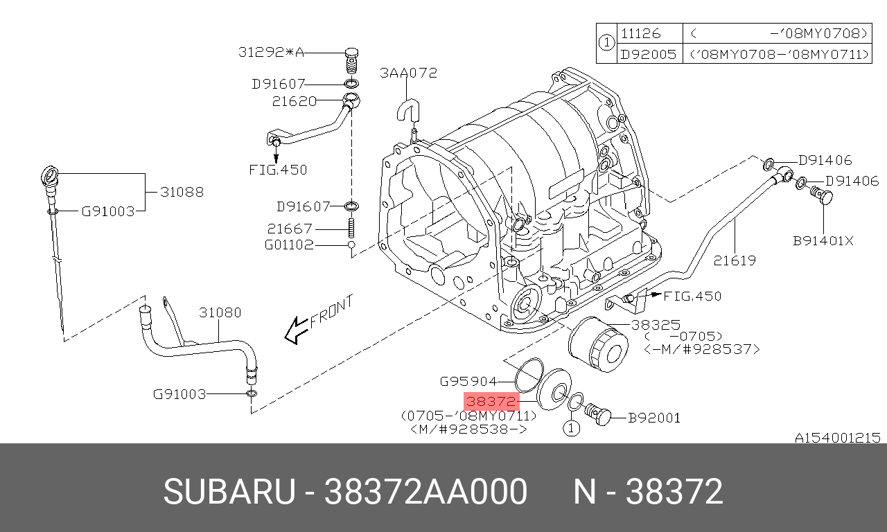 38372AA000 SUBARU 