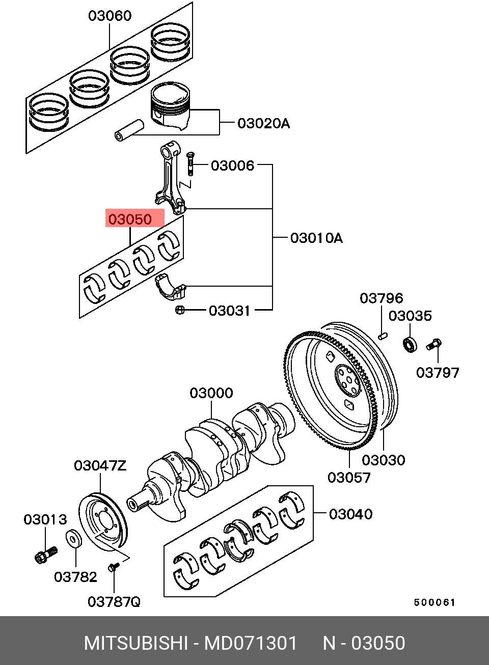 MD071301 MITSUBISHI 