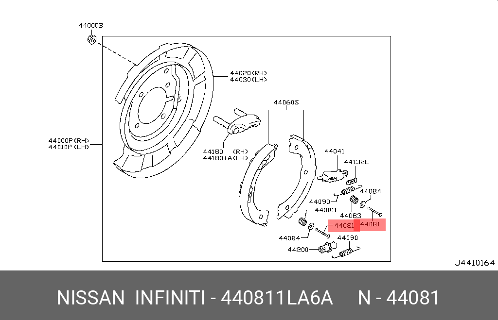 440811LA6A NISSAN 