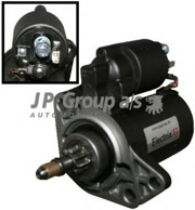 1190302000 JP GROUP Стартер (12V,0,8kW) VW Golf II/Jetta/Passat B3/B4