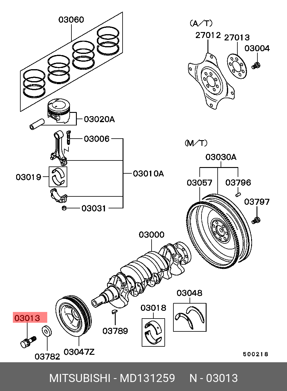 MD131259 MITSUBISHI 