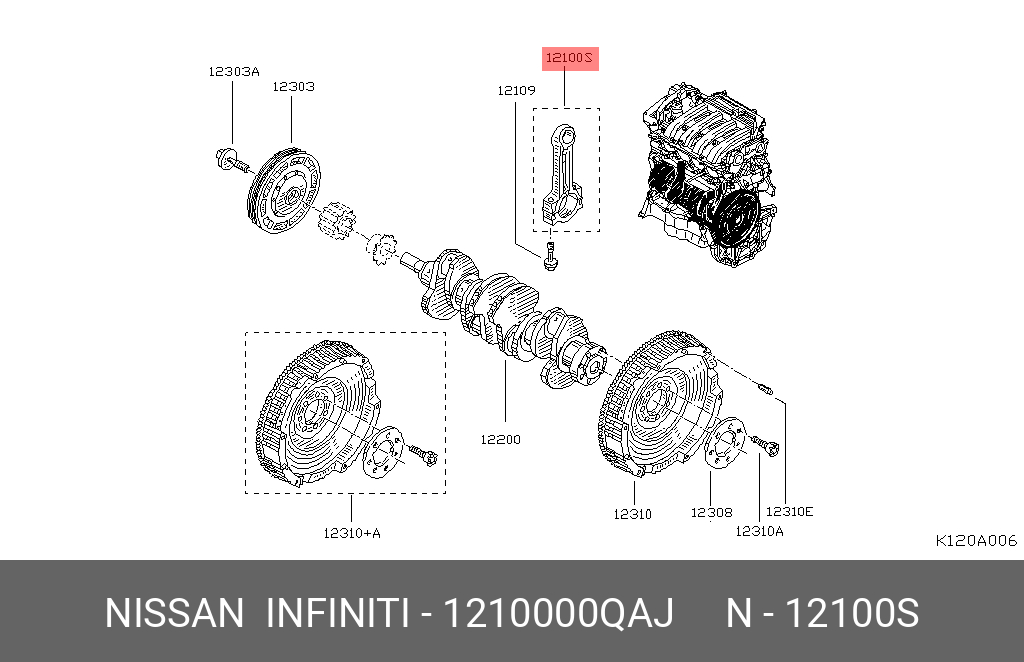 1210000QAJ NISSAN 