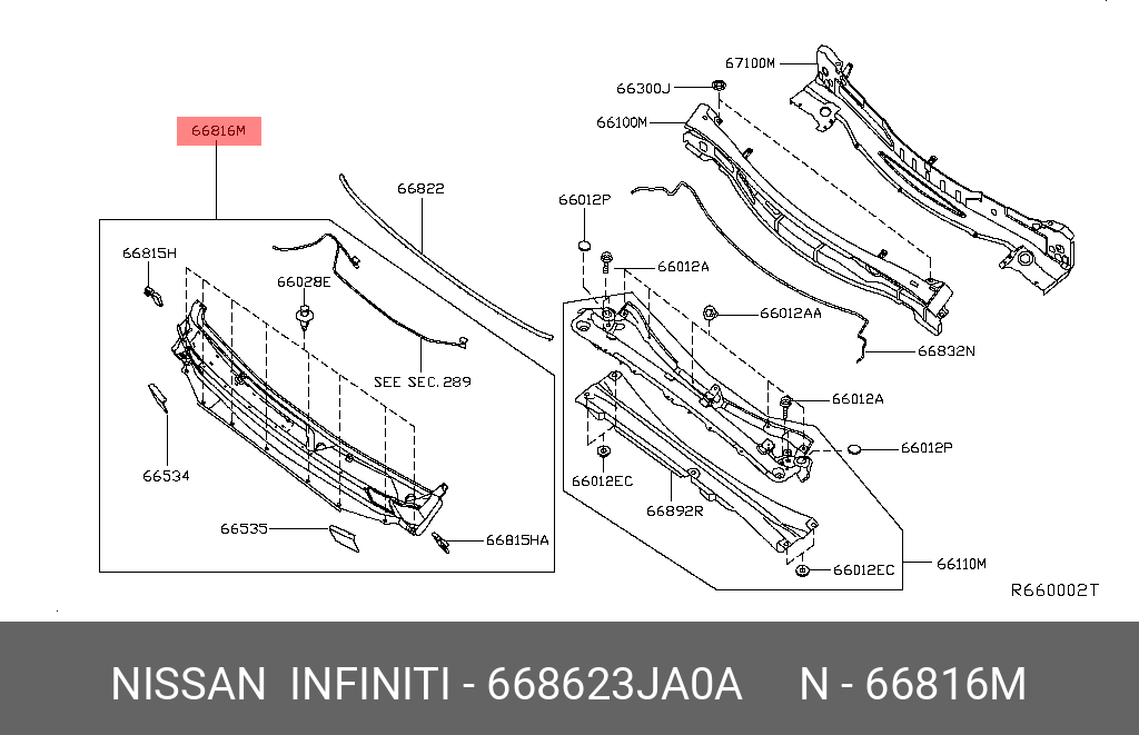 668623JA0A NISSAN 